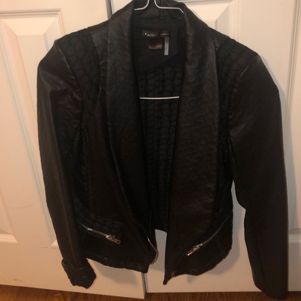 Faux Leather Jacket